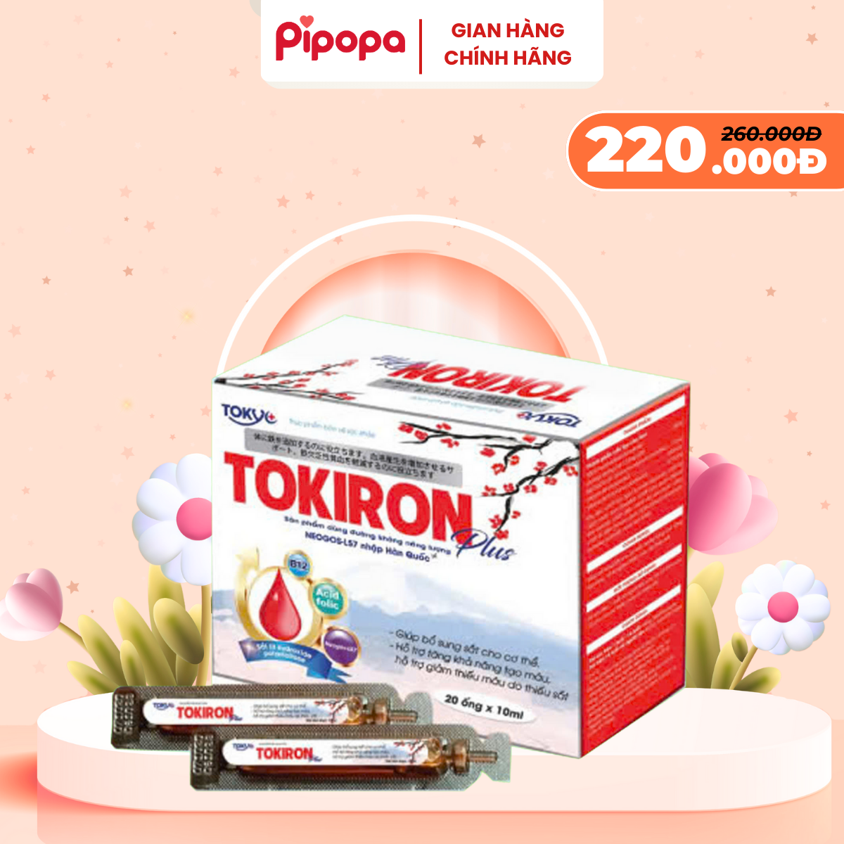 Thực Phẩm Bảo Vệ Sức Khỏe TOKIRON PLUS