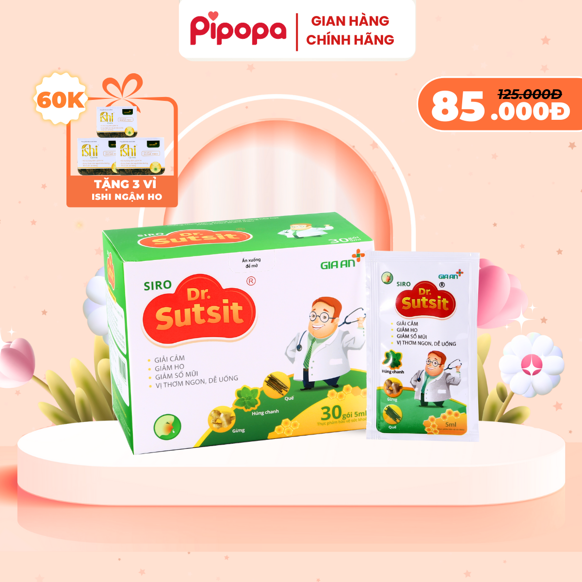 Thực Phẩm Bảo Vệ Sức Khỏe Siro DR SUTSIT 